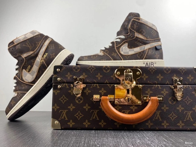 Bmlin shoes LV 1 OFF-WHITE Air Jordan x 0808
